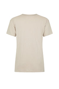 Coco Cantina Biker Tee - Taupe
