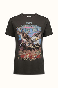 Elysian Biker Tee - Charcoal
