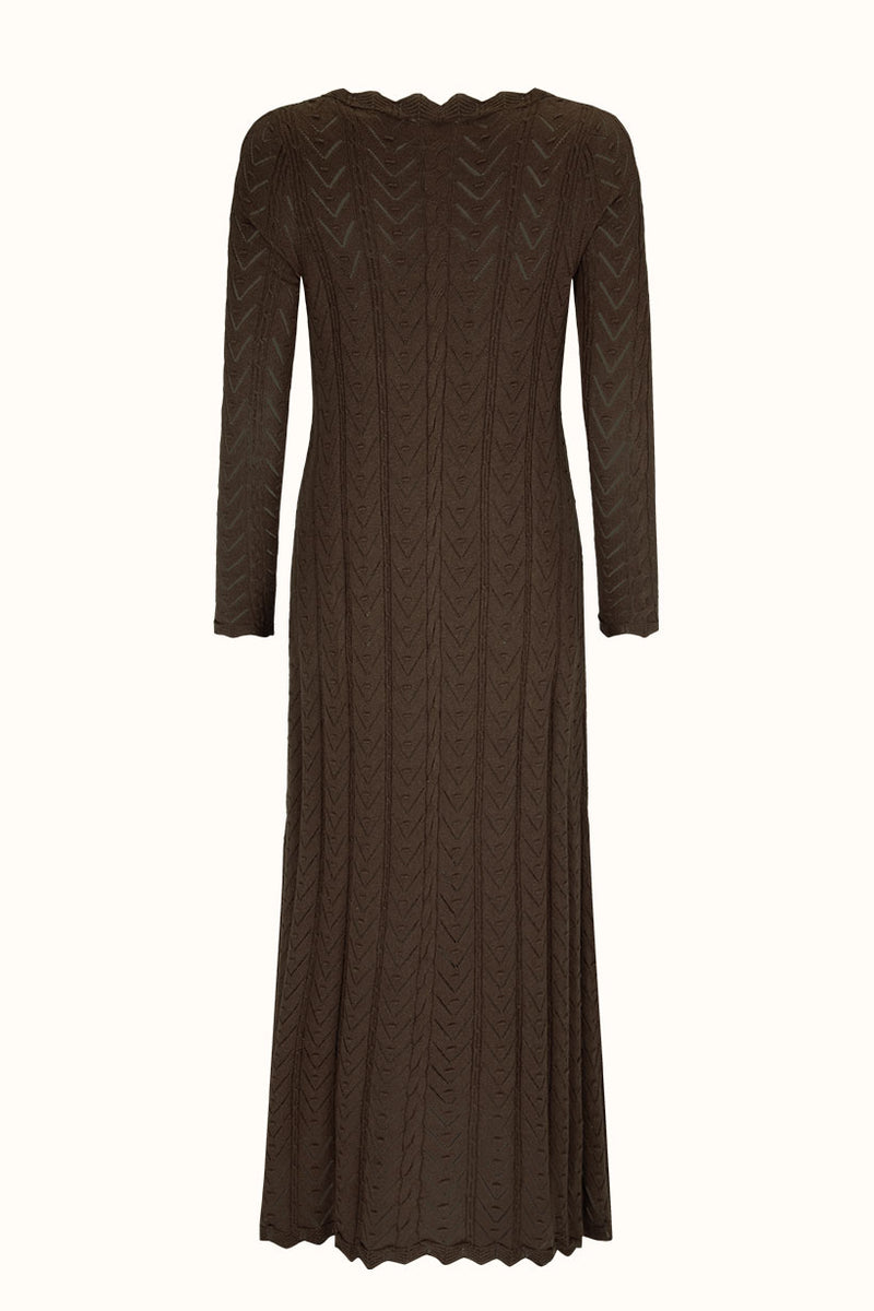Lou Lou Knit Gown - Cacao