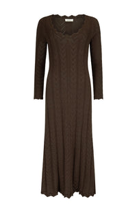 Lou Lou Knit Gown - Cacao