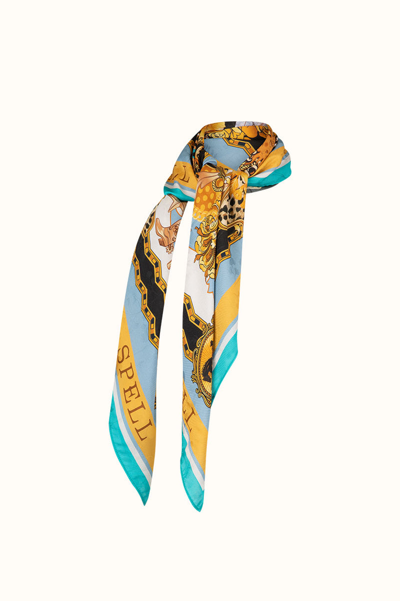 Lovers & Dreamers Head Scarf - Gold
