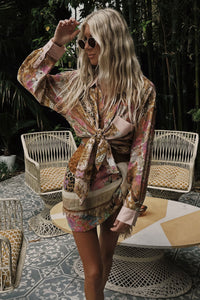 Lovers & Dreamers Travel Scarf - Cosmos Pink
