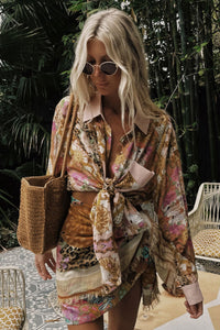 Lovers & Dreamers Travel Scarf - Cosmos Pink