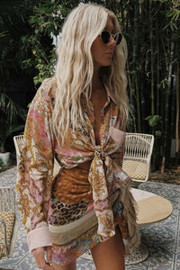 Lovers & Dreamers Shirt - Champagne Peach