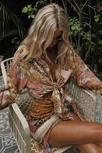 Lovers & Dreamers Shirt - Champagne Peach