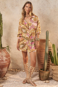 Lovers & Dreamers Shirt - Champagne Peach