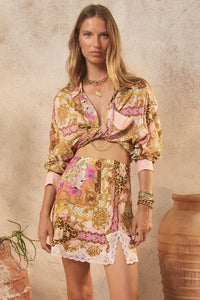 Lovers & Dreamers Shirt - Champagne Peach