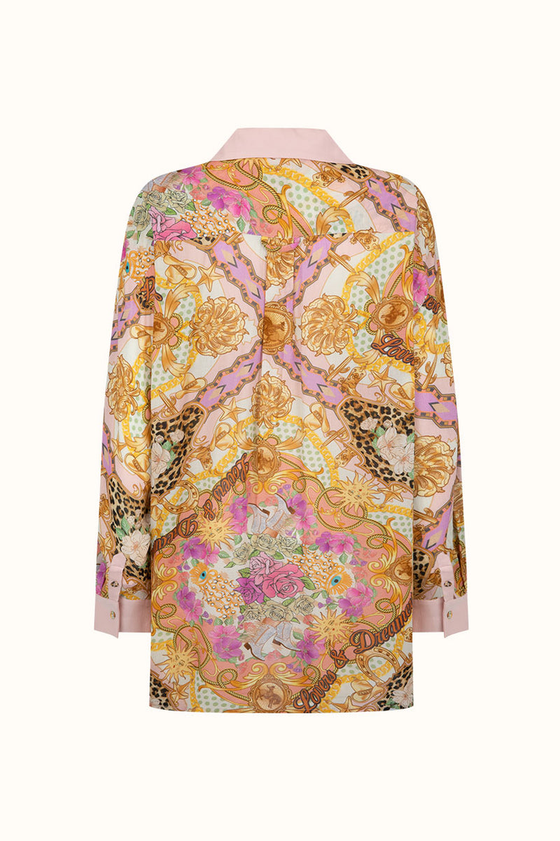 Lovers & Dreamers Shirt - Champagne Peach
