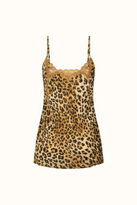 Samantha Bias Cami - Vintage Leopard
