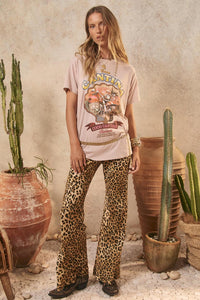 Samantha Bias Pant - Vintage Leopard
