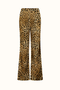 Samantha Bias Pant - Vintage Leopard