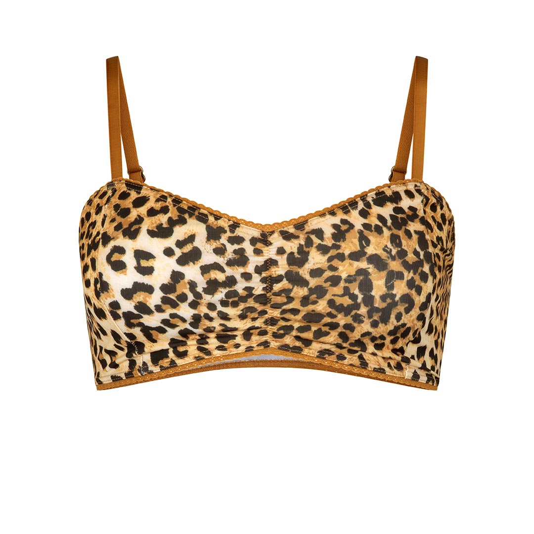 Samantha Bralette - Vintage Leopard