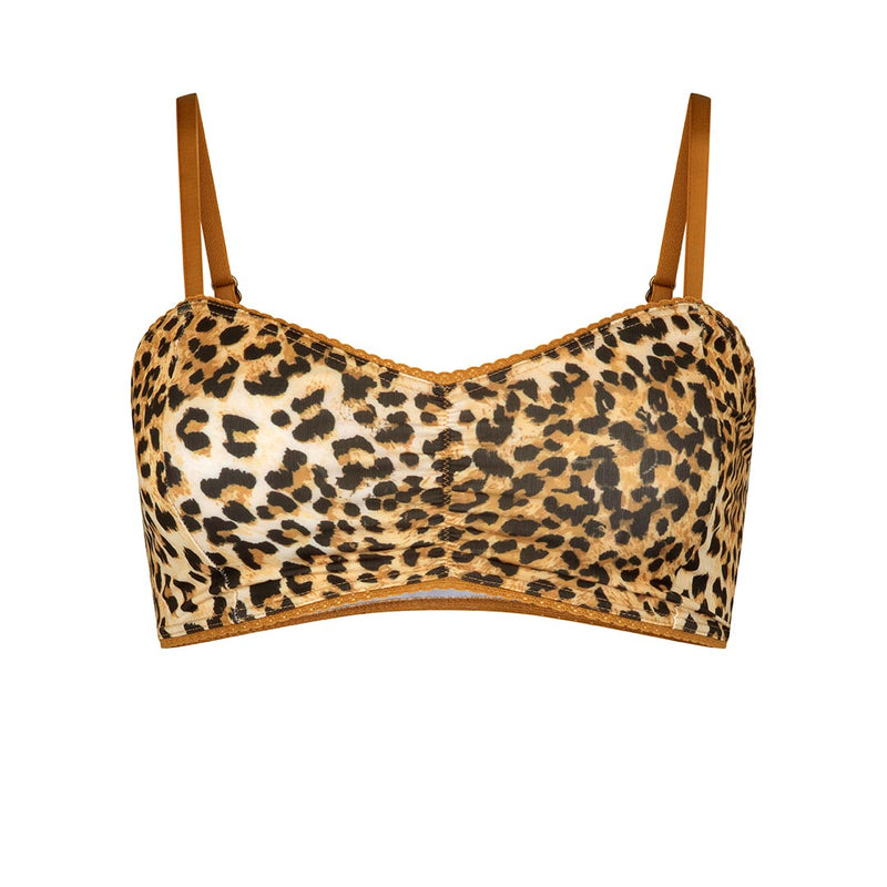 Samantha Bralette - Vintage Leopard