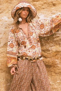 Sannah Blouse - Golden Ochre