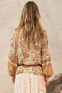 Sannah Blouse - Golden Ochre