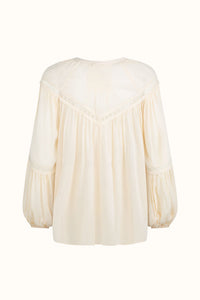 Teodora Blouse - White Smoke