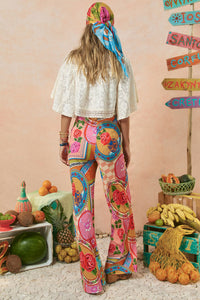 Aphrodite Bias Pant - Rose
