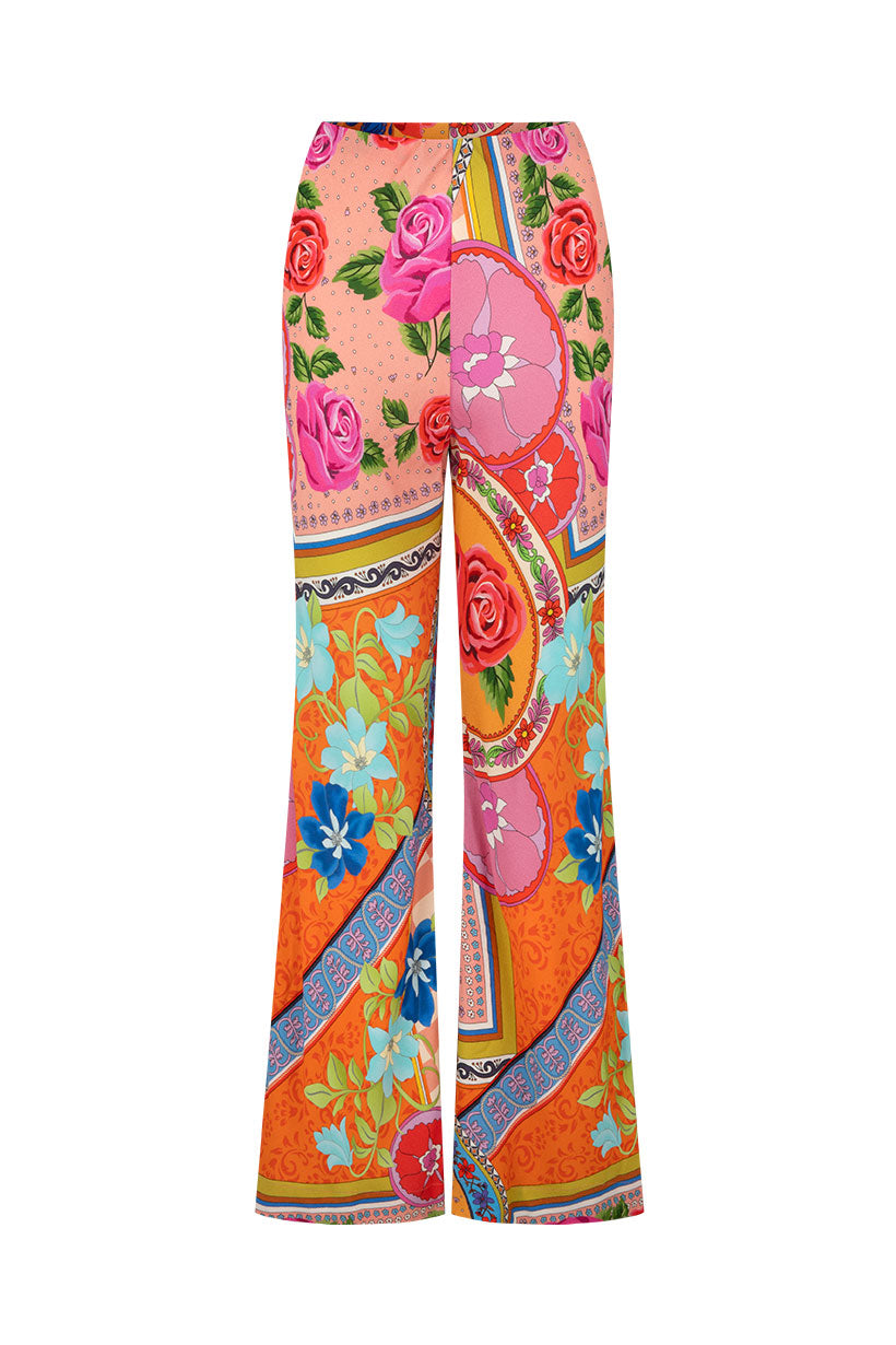 Aphrodite Bias Pant - Rose
