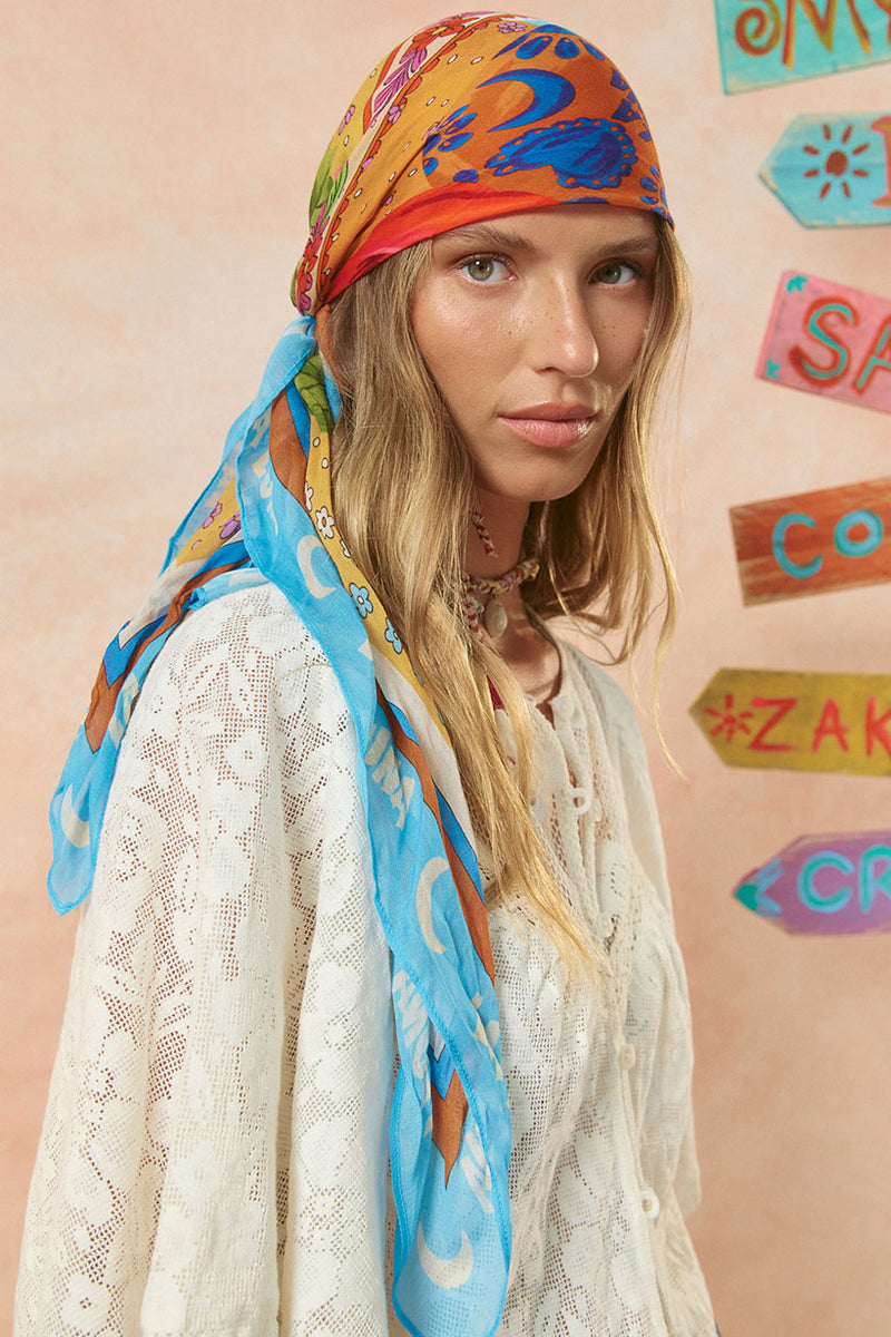 Aphrodite Scarf - Rose