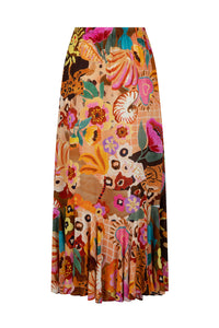 Birth of Venus Maxi Skirt - Caramel