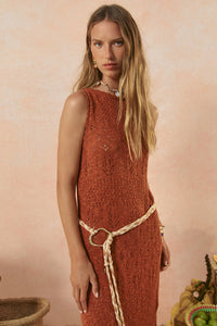 Lovers & Dreamers Rope Belt - Sand
