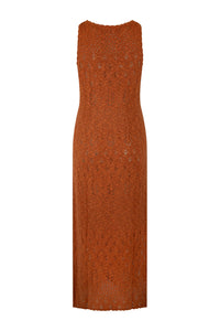 Rhodes Knit Maxi Dress - Cinnamon