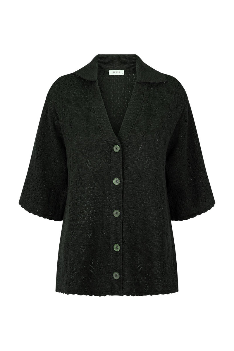 Rhodes Knit Shirt - Onyx