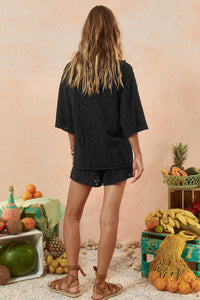 Rhodes Knit Short - Onyx
