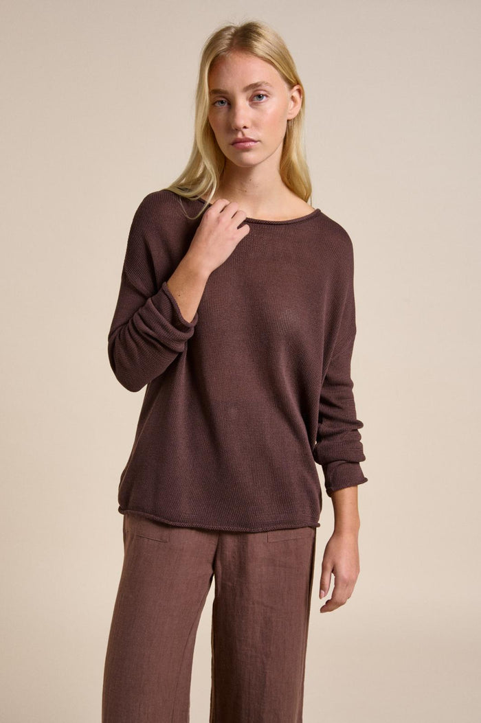 Spring Knit - Choc
