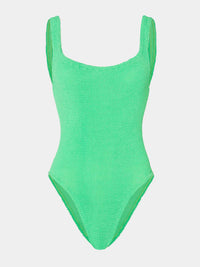 Square Neck Swim - Lime
