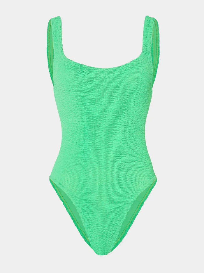 Square Neck Swim - Lime
