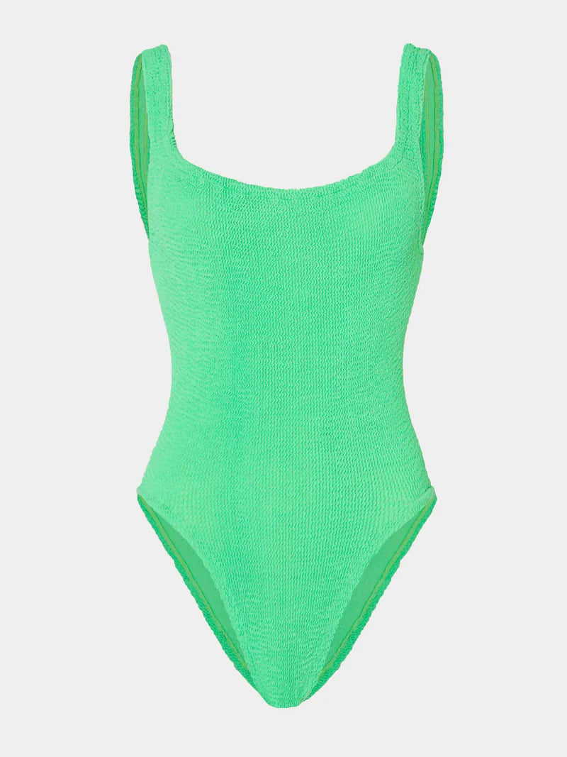 Square Neck Swim - Lime