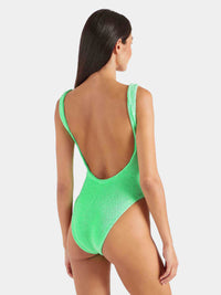 Square Neck Swim - Lime