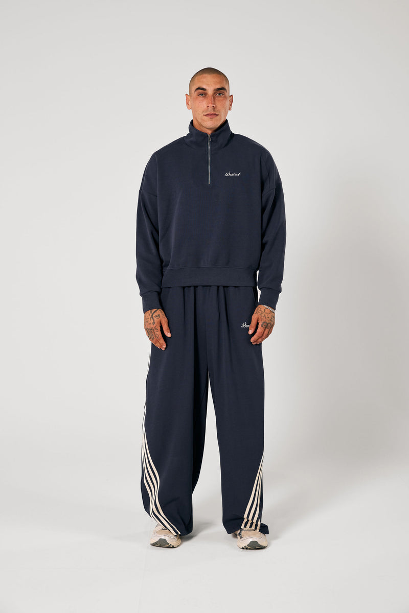 Zip Jumper - Navy