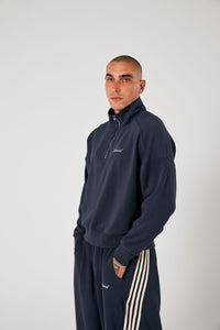 Zip Jumper - Navy