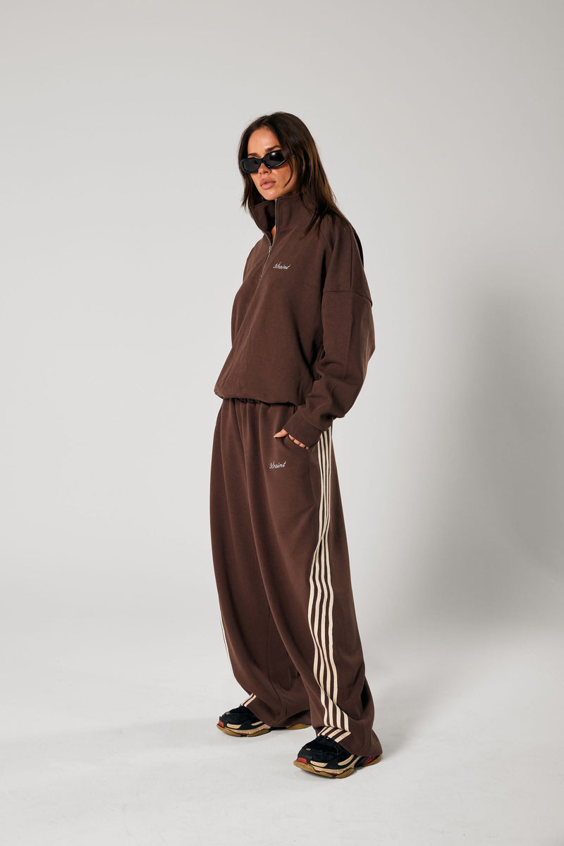 Cropped Hood - Brown
