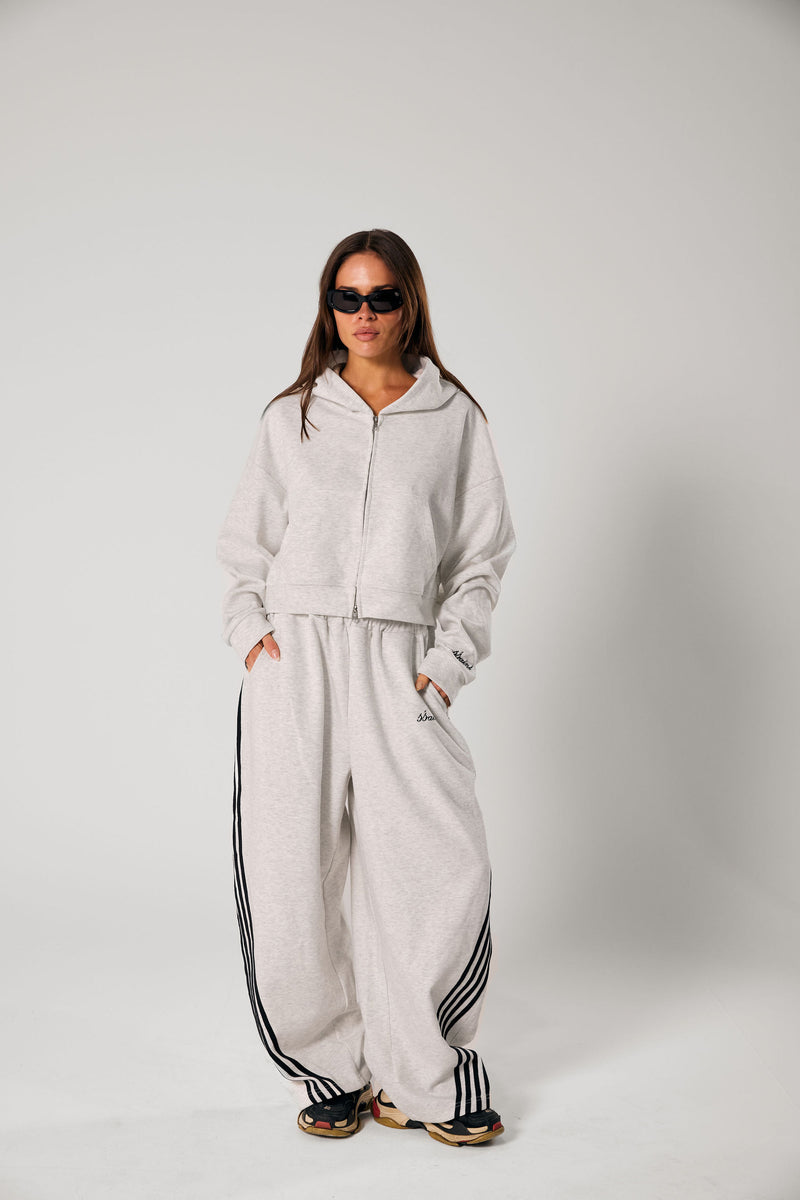 Cropped Hood - Grey