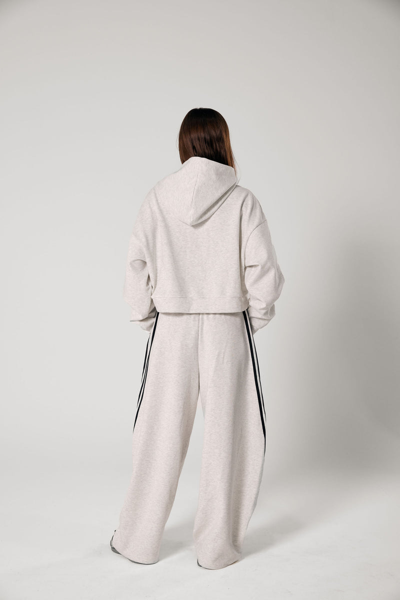 Cropped Hood - Grey