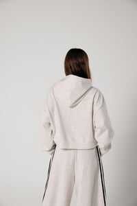 Cropped Hood - Grey