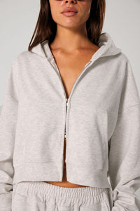 Cropped Hood - Grey