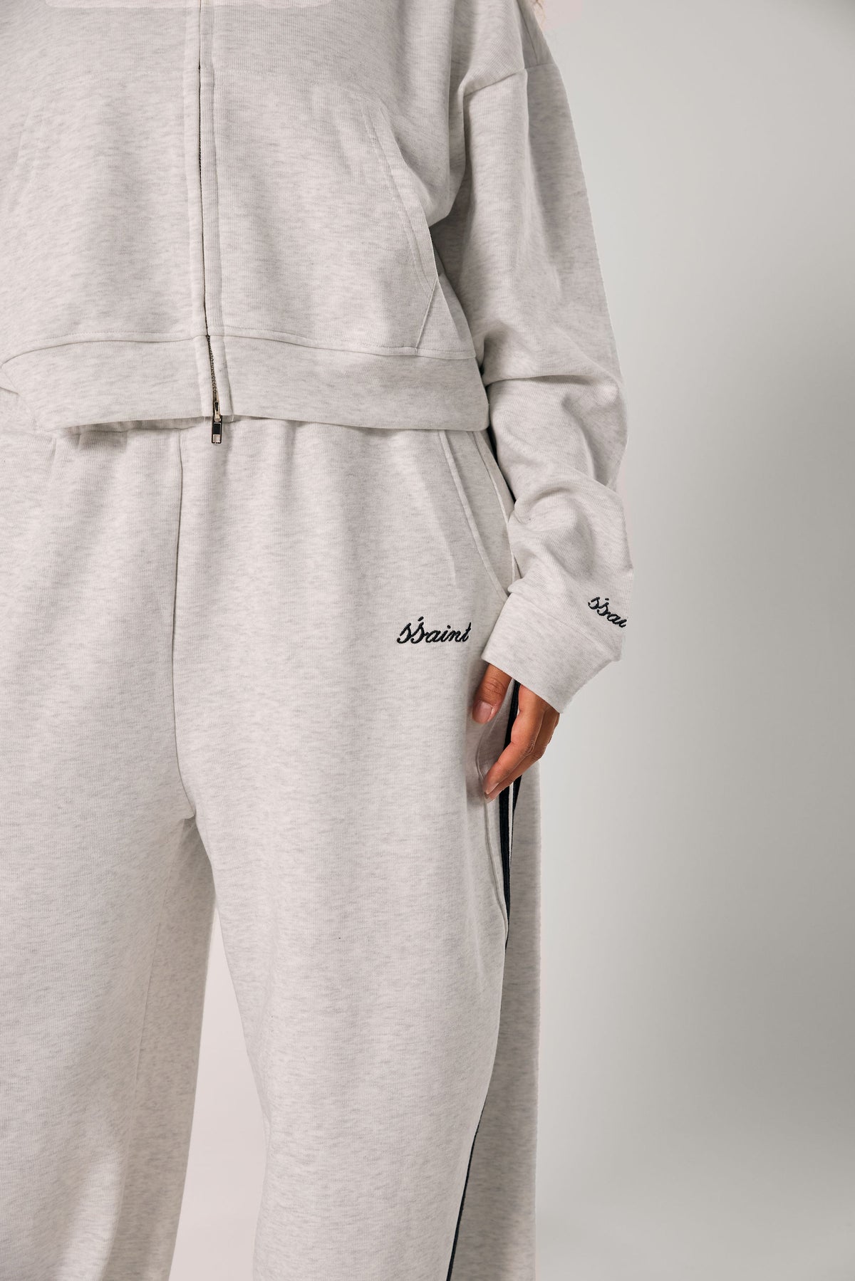 Cropped Hood - Grey