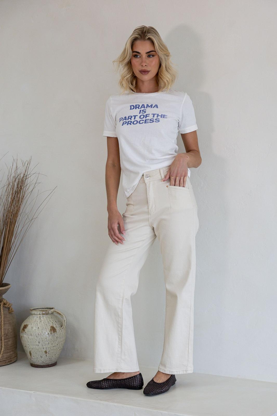 Stretch J-Lo Jeans - Sand
