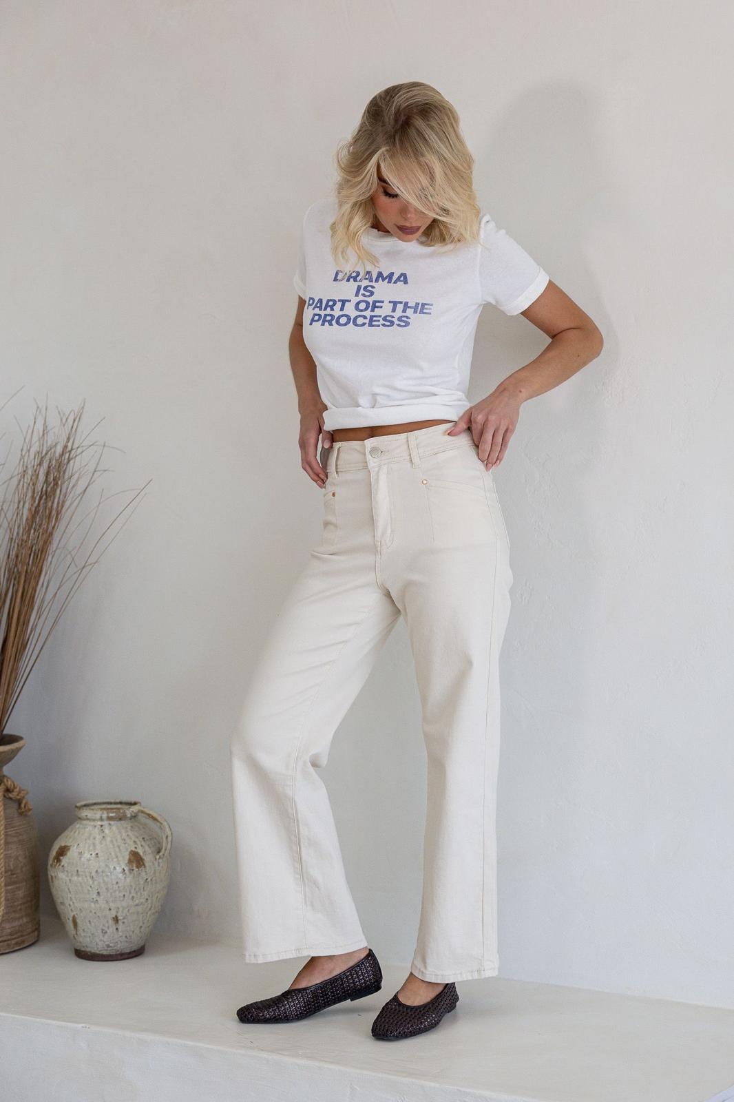 Stretch J-Lo Jeans - Sand