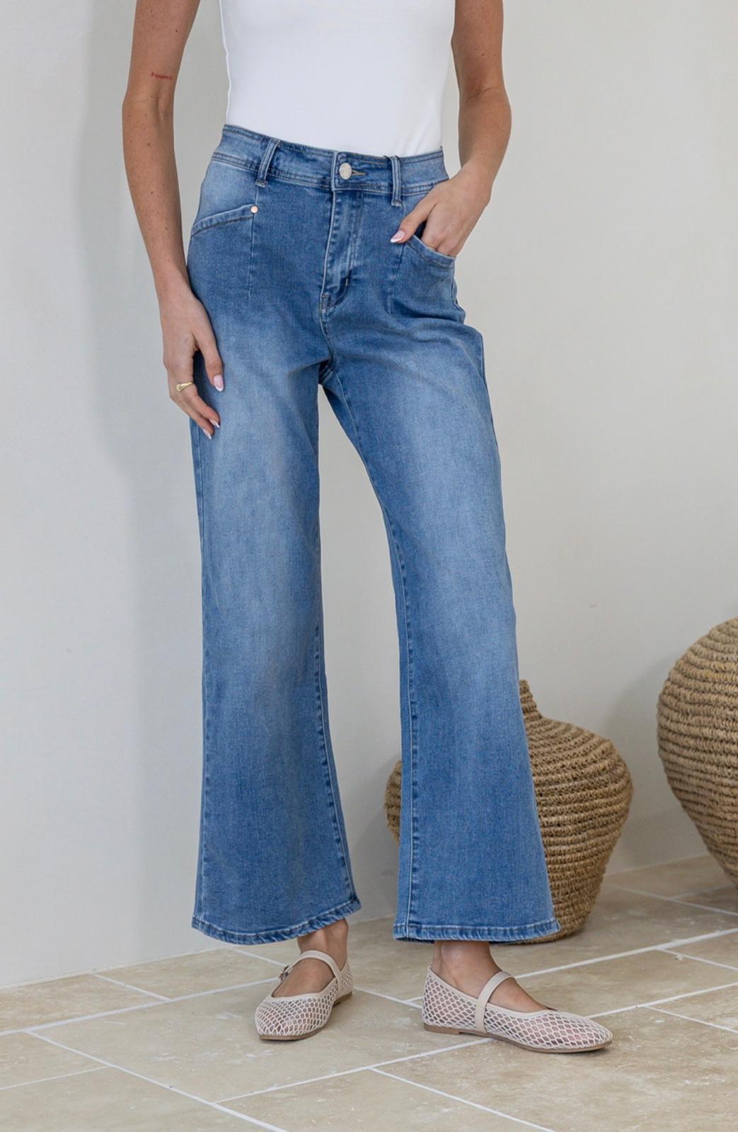 Stretch J-Lo Jeans - Mid Wash. Sare Store