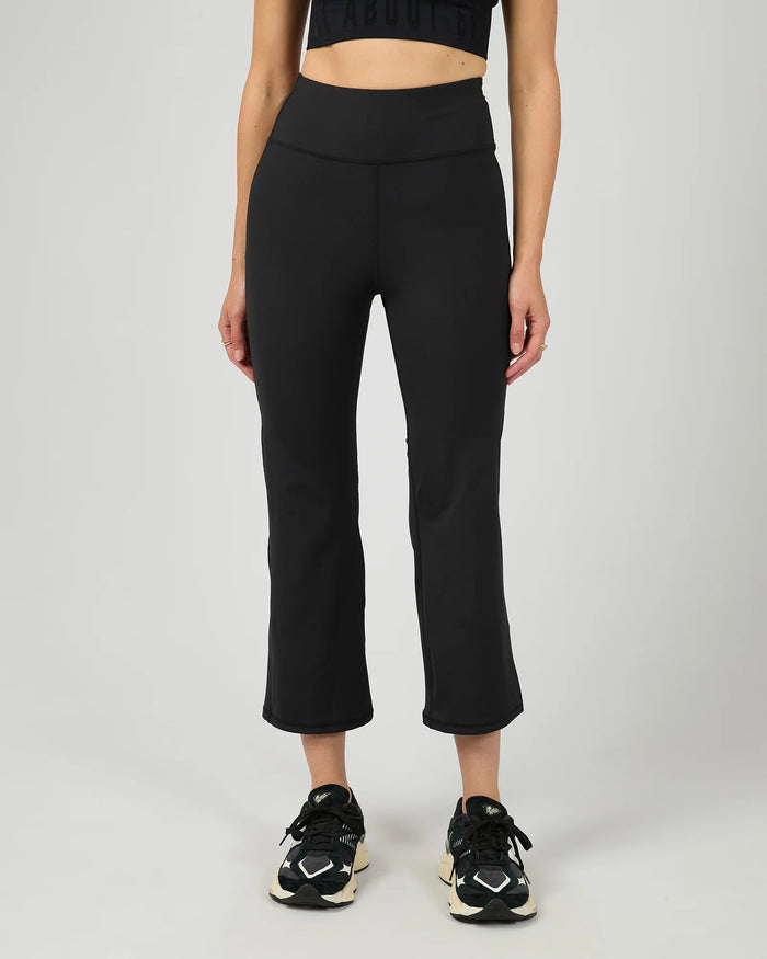 Studio Crop Flare Pant. All About Eve