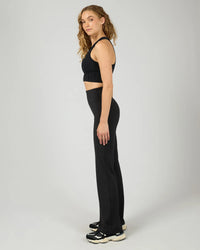 Studio Flare Pant - Black. All About Eve