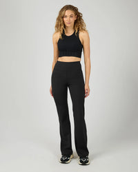Studio Flare Pant - Black. All About Eve