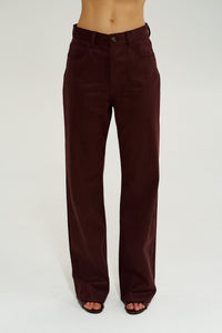 Suit Pant - Chocolate