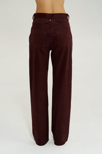 Suit Pant - Chocolate