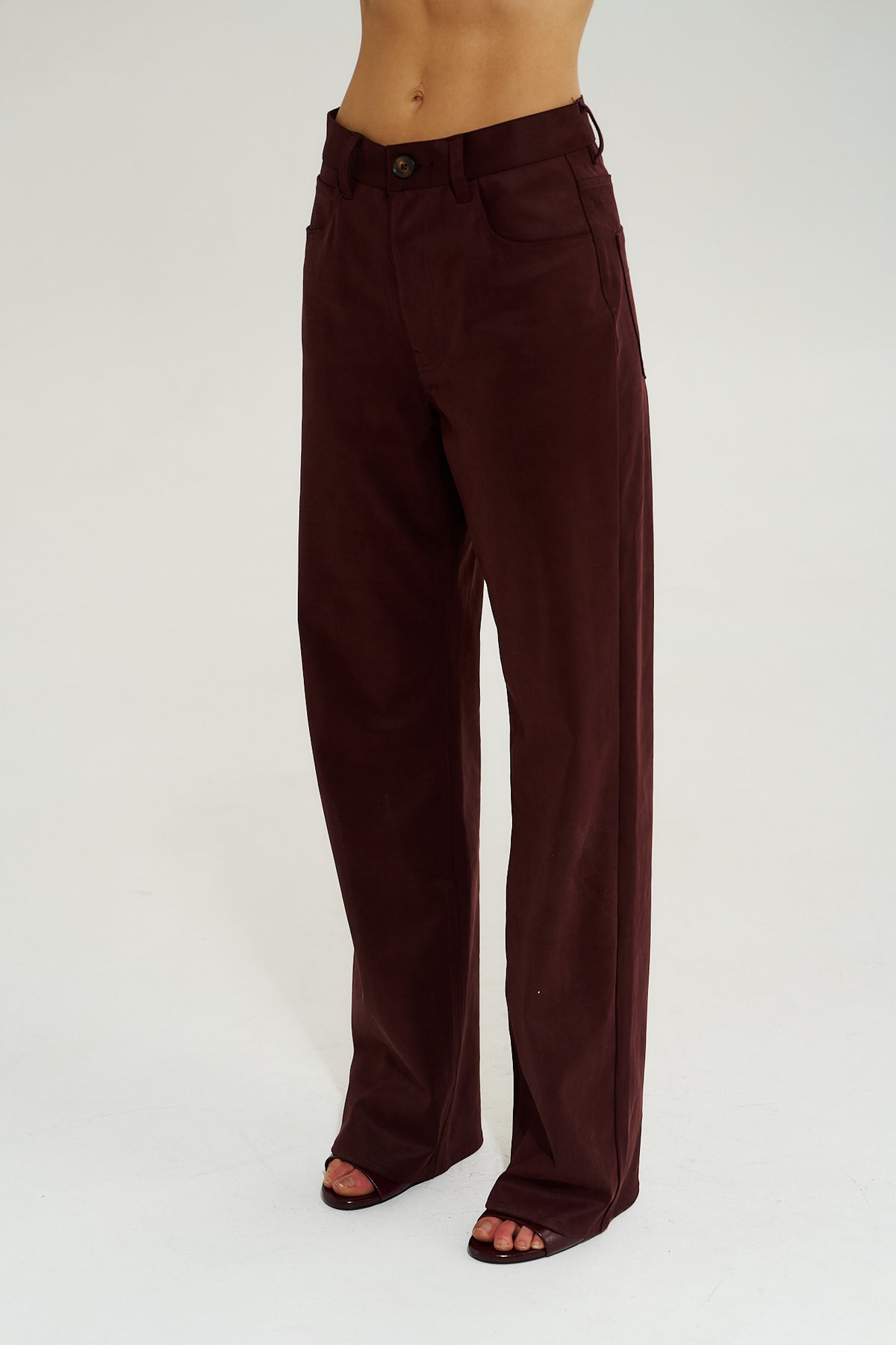 Suit Pant - Chocolate
